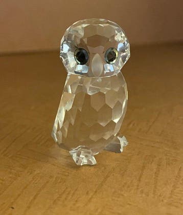 Swarovski - Beeldje - Uil - Kristal