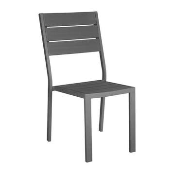 Stoelen | VALLETTA | Kunststof | Grey | In-/Outdoor |, Verzenden, Nieuw in verpakking