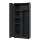 Nieuwe schoonmaak- en bezemkast - lockerkast - 180x80x38cm, Ophalen of Verzenden, Nieuw