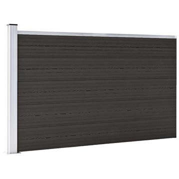 Tuinhek Zwart HKC 175x105cm | 35% Korting | Tweedekansje, 100 tot 150 cm, 150 tot 200 cm, Composiet, Ophalen of Verzenden