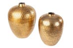 Elegante vazen set van 2 ORIENTAL 33cm goud met de hand, Huis en Inrichting, Woonaccessoires | Vazen, Ophalen of Verzenden, Nieuw