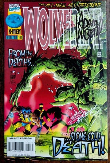 Wolverine #101 1996 1st Print - Signed by creator Adam, Boeken, Strips | Comics, Nieuw