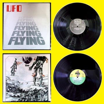 UFO - 1. Flying 2. Live (2 LPs) - Diverse titels - LP, Nieuw in verpakking