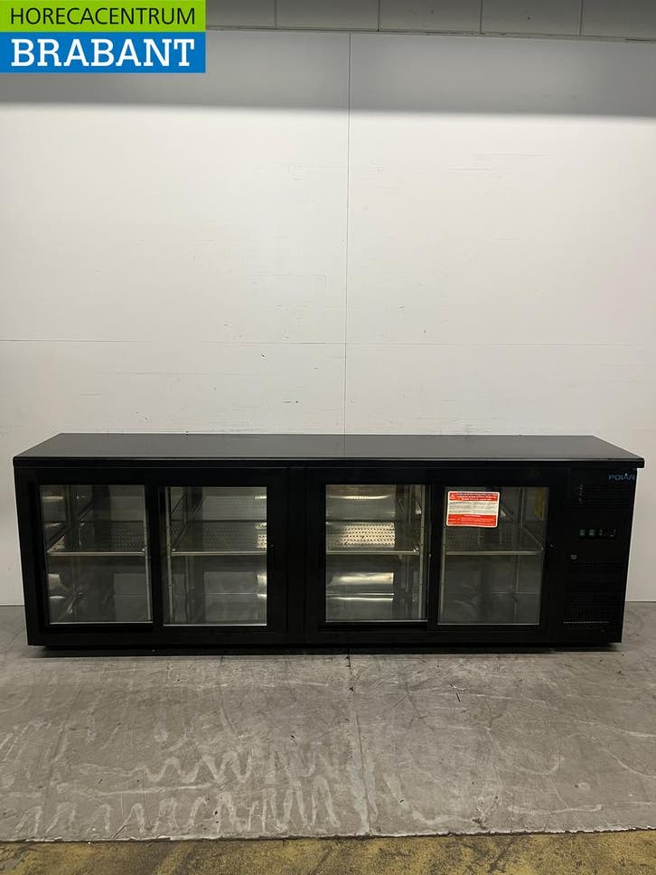 Polar CS103 Backbar Barkoeling 4 deuren 254,2 cm 230V Horeca, Zakelijke goederen, Horeca | Keukenapparatuur, Nieuw zonder verpakking