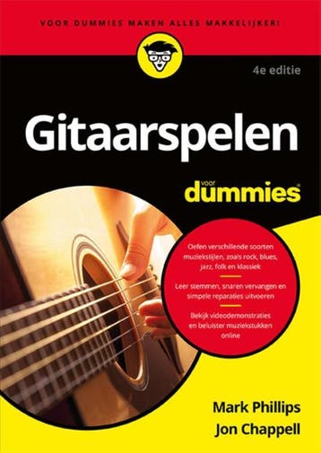 Gitaarspelen Voor Dummies | Mark Phillips; Jon Chappell, Ophalen of Verzenden, Nieuw, Mark Phillips; Jon Chappell