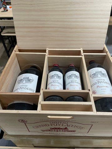 2022 Château Grand Puy Lacoste Variation Case - Pauillac, Verzamelen, Nieuw