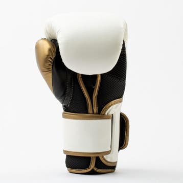 Everlast Powerlock 2r Training Glove, White/gold 14-OZ, Ophalen of Verzenden, Zo goed als nieuw, EVERLAST