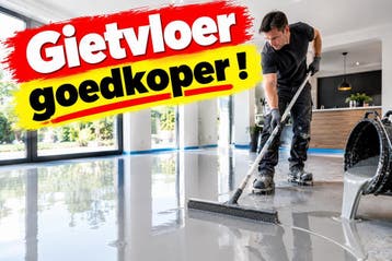 GIETVLOER PRIJZEN DEZE MAAND VEEL GOEDKOPER !, Nieuw