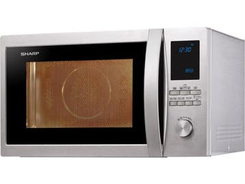 Sharp R-922STWE - Combimagnetron - 32L - 1000W - Vrijstaand, Verzenden, Zo goed als nieuw