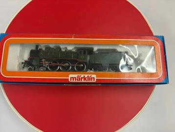 Märklin H0 - 3086 - Stoomlocomotief met tender (1) - Serie, Hobby en Vrije tijd, Nieuw