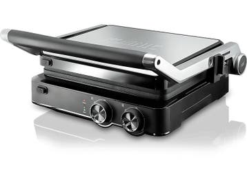 Koenic -  Kcg 2020 Contactgrill  - Zilver, Verzenden, Nieuw