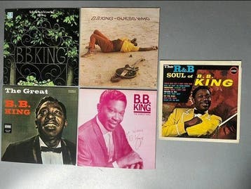 B.B. King - Five great records of “The King of the Blues” -, Nieuw in verpakking