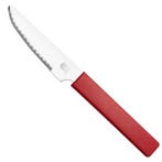 RÖR Solingen Pizzames – RVS Lemmet – 11 cm – Rood (Me, Ophalen of Verzenden, Nieuw, Rvs of Chroom, Los bestek