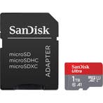 SanDisk Ultra MicroSDXC 1TB + SD Adapter, Ophalen of Verzenden, Nieuw, Overige typen, Overige merken