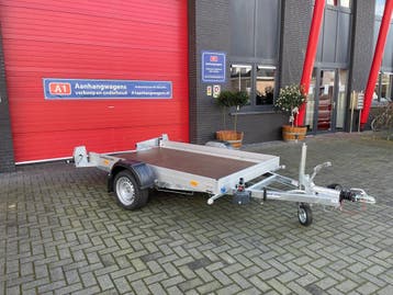 Humbaur HKT – Verlaagbare Enkel-as Voertuigtransporter, Nieuw