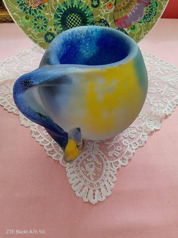 Jean-Claude Novaro - Vaas - Glas, Antiek en Kunst