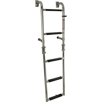 Opvouwbare Zwemtrap Rvs 5 Treden 110x26cm, Ophalen of Verzenden, Nieuw