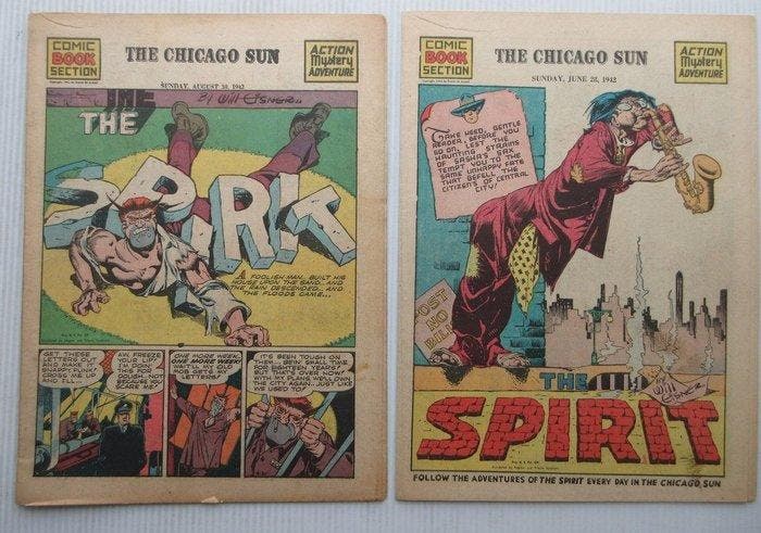 The Spirit - comic book section - 28 june / 30 august - 2, Boeken, Strips | Comics
