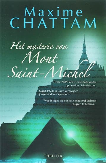 Het mysterie van Mont Saint-Michel - M. Chattam, Verzenden, Gelezen, M. Chattam