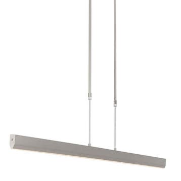 2dekans | Hanglamp Zelena 3656ST Staal, Hoogte instelbaar,, Huis en Inrichting, Ophalen of Verzenden, Zo goed als nieuw