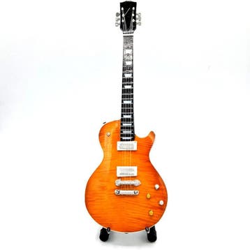 Miniatuur replica Gibson Les Paul gitaar Slash Guns N Roses, Verzenden, Nieuw, Pop, Beeldje of Miniatuur