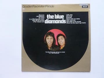 The Blue Diamonds - Gouden Favorieten Parade (LP), Cd's en Dvd's, Ophalen of Verzenden, Zo goed als nieuw