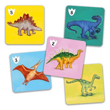 Djeco kaartspel Batasaurus - dinosa van €8,99 voor €8,90, Ophalen of Verzenden, Nieuw