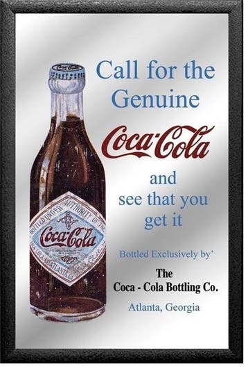 Coca- Cola Call for the Genuine spiegel, Ophalen of Verzenden, Nieuw