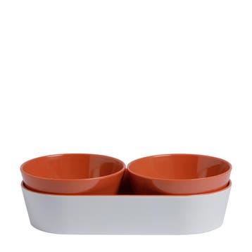Scheepsservies Summer Snackset Coral, Ophalen of Verzenden, Nieuw
