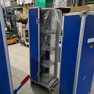 Grote flightcase koffers opbergkisten afm 191x61,5x49,5 cm, Ophalen of Verzenden, Nieuw