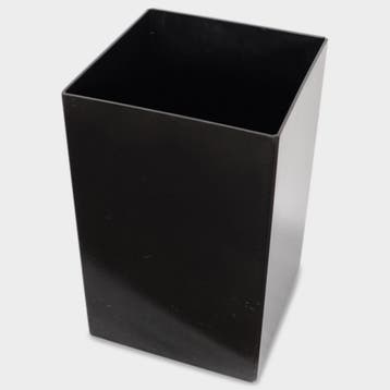 Vierkante prullenbak Segmenti kartell, zwart, 40 x 25 cm, Huis en Inrichting, Woonaccessoires | Prullenbakken, Ophalen of Verzenden