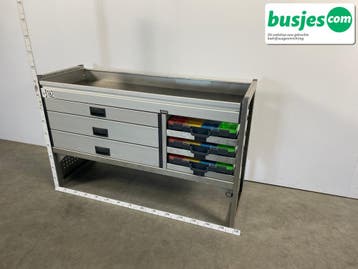 Aluca bedrijfswageninrichting 1500x529x950mm (3162), Ophalen of Verzenden