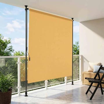 vidaXL Buiten Rolgordijn Zand 120 x 270 cm, Verzenden, Nieuw