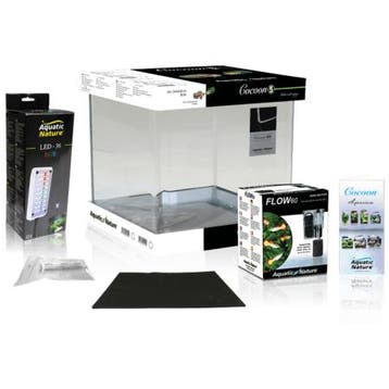 Aquarium COCOON LED 5 (21,5 L) 35x22x28H, Ophalen of Verzenden, Nieuw