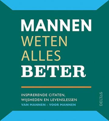 Mannen Weten Alles Beter |  | Nieuw, Ophalen of Verzenden, Nieuw