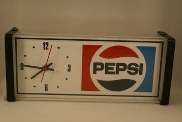 Klok - Pepsi Cola - Vintage Plastic - 1960-1970 - retro