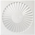 Wervelrooster voor inleg systeemplafond 595 x 595mm, Verzenden, Nieuw
