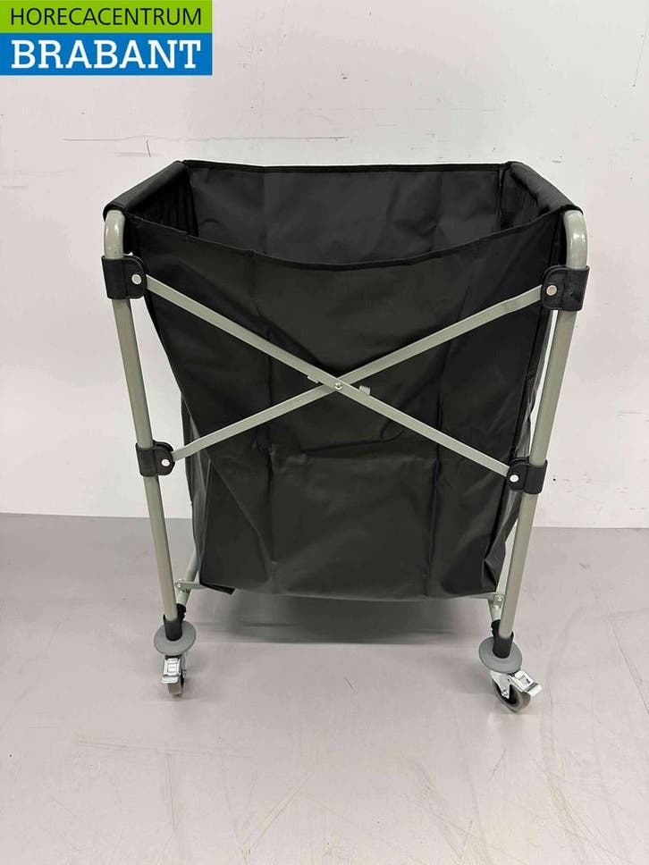 HCB Inklapbare Waszakkenwagen Linnenzakkenwagen Waswagen, Zakelijke goederen, Horeca | Overige, Ophalen of Verzenden