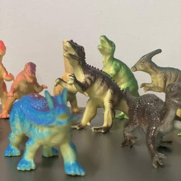 Kruzzel Dinosaurussen Figuren Set - 12 Stuks - Realistisc..., Ophalen of Verzenden, Nieuw