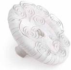 Bruidsboekethouder decoratie voor bridy Wit Spiralen Luxe, Ophalen of Verzenden, Nieuw