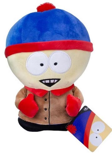 South Park Stan Knuffel 25 cm, Ophalen of Verzenden, Nieuw
