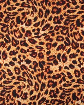 Polyester Panter Print, Hobby en Vrije tijd, Stoffen en Lappen, Overige kleuren, Nieuw