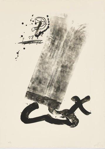 Antoni Tapies (1923-2012) - Improvisations en blanc et en