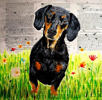 Bazévian DelaCapucinière - Into the wild Dachshund Dog