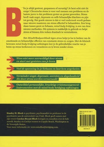 Mind & bodywerkboek tegen stress 9789045314815, Verzenden, Gelezen, Stanley H. Block