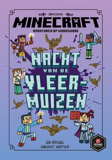 Nacht van de vleermuizen / Minecraft avonturen op Woodsword, Boeken, Verzenden, Zo goed als nieuw, Nick Eliopulos