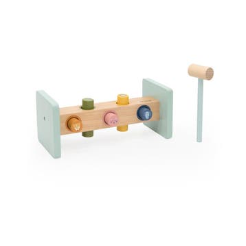 Trixie houten hamerbank speelgoed - van €22,95 voor €18,36, Ophalen of Verzenden, Nieuw