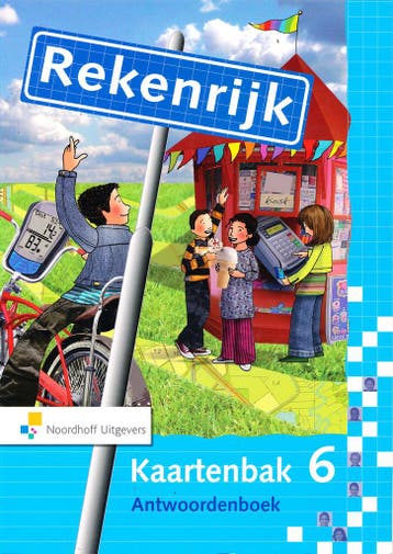Rekenrijk versie 3 Antwoordenboek Kaartenbak groep 6, Verzenden, Nieuw
