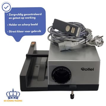 Rollei P35A | Diaprojector | Diaviewer | Dia Projector | Dia, Verzenden, Gebruikt
