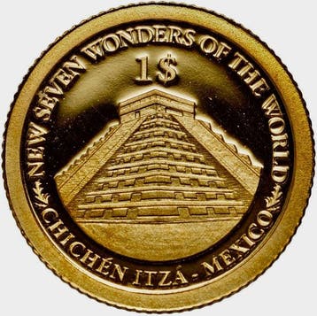 Salomonseilanden. 1 Dollar 2013 Chichén Itzá - Mexico -